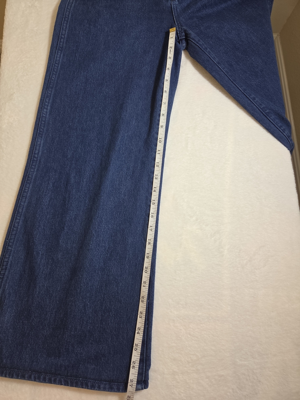 Rolla's Studio Flare High-Rise Wide Leg Jeans Dark Blue Size 27 - Picture 7 of 14